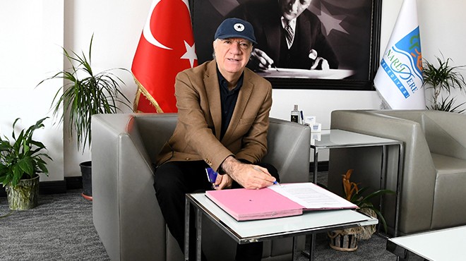 Narlıdere'de Başkan Engin'den anlamlı imza