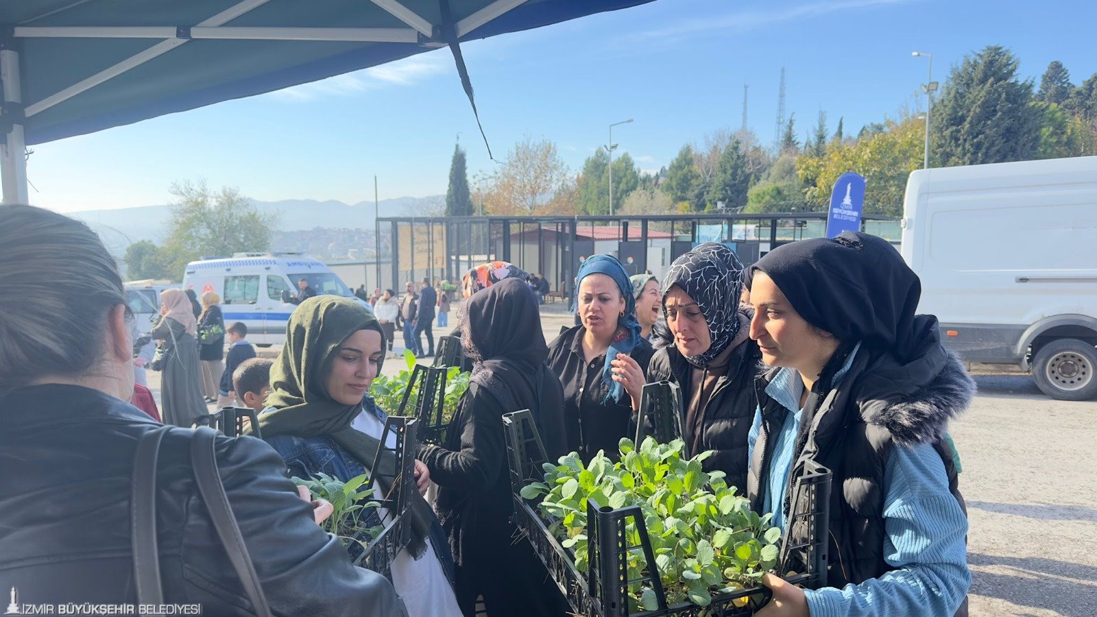 Mahalle Bostanları'nda sertifika heyecanı!