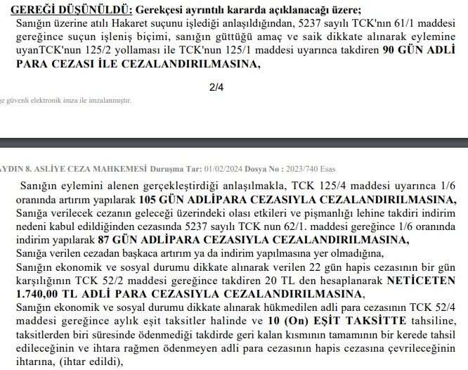 Gazeteci Arif Kunur’a hakaret etti, mahkeme affetmedi