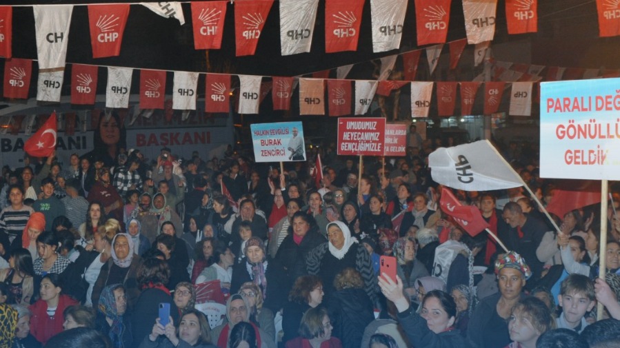 Yeni Mahalle’de CHP’li Zencirci’ye sevgi seli