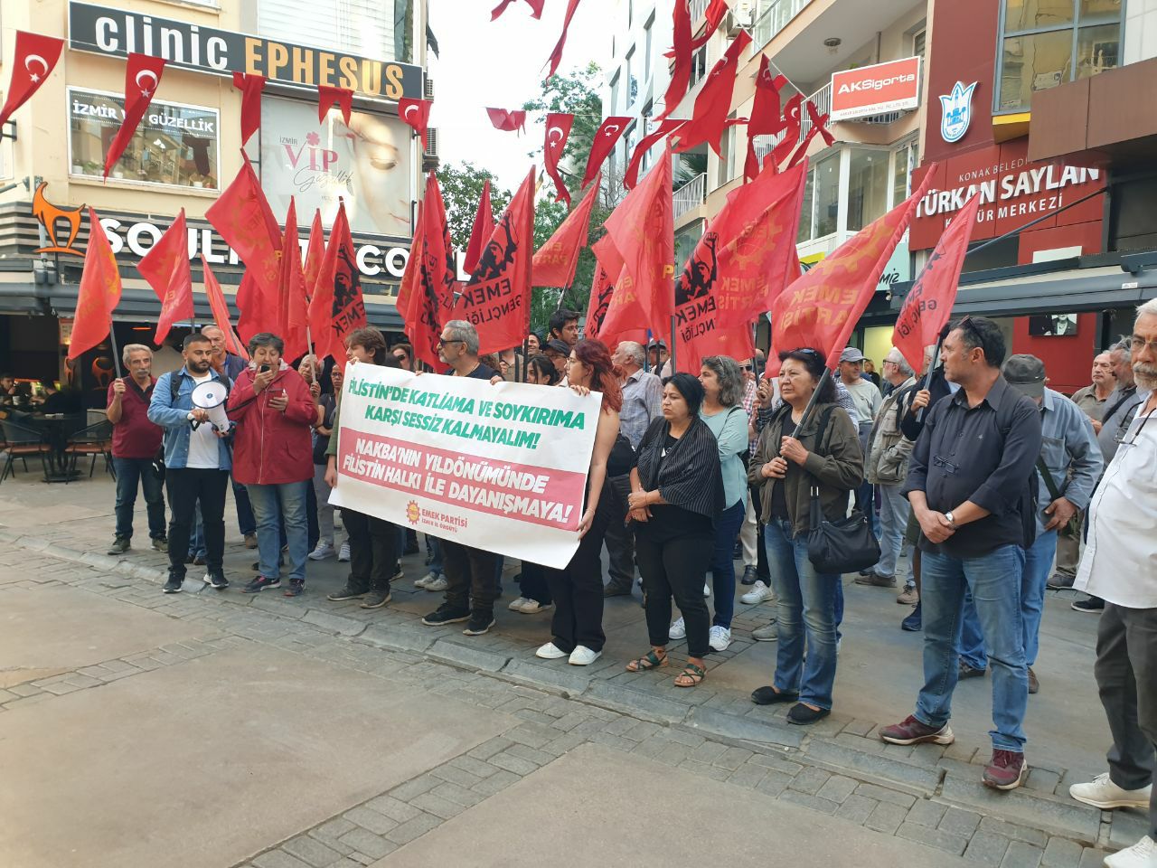 EMEP'ten Filistin halkı ile dayanışma çağrısı!