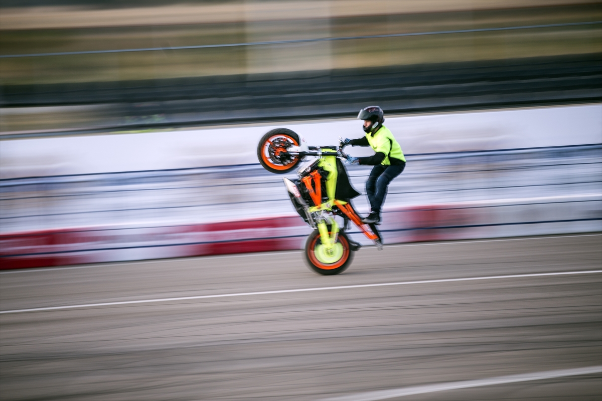 Avrupa Motosiklet Akrobasi Şampiyonası'nda final heyecanı