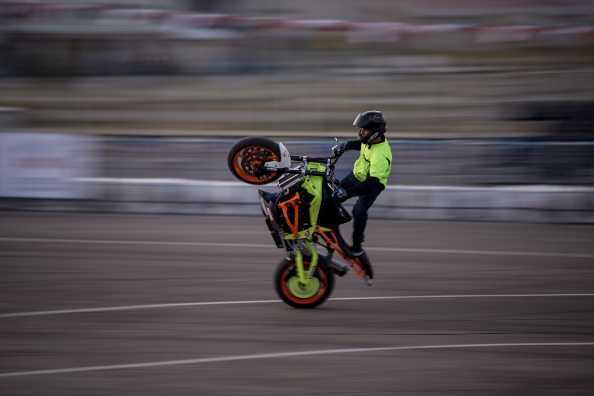 Avrupa Motosiklet Akrobasi Şampiyonası'nda final heyecanı