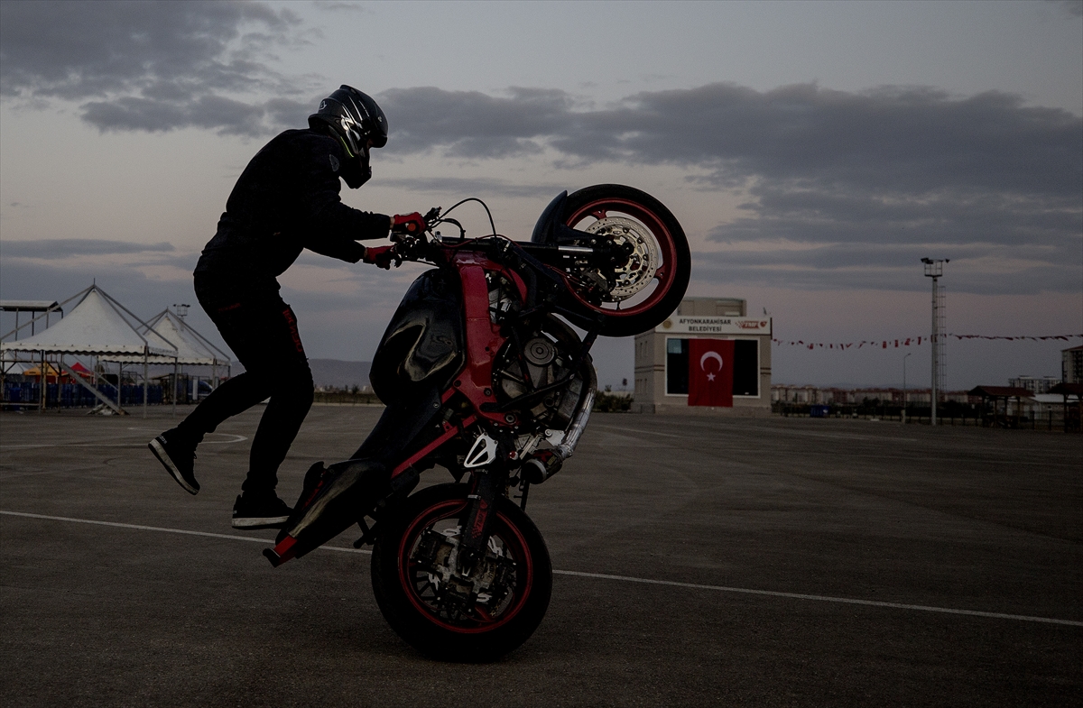 Avrupa Motosiklet Akrobasi Şampiyonası'nda final heyecanı