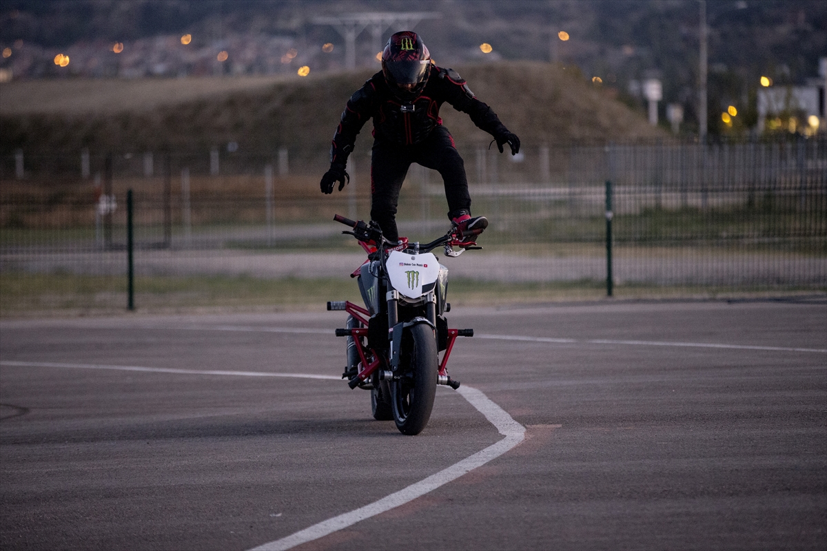 Avrupa Motosiklet Akrobasi Şampiyonası'nda final heyecanı