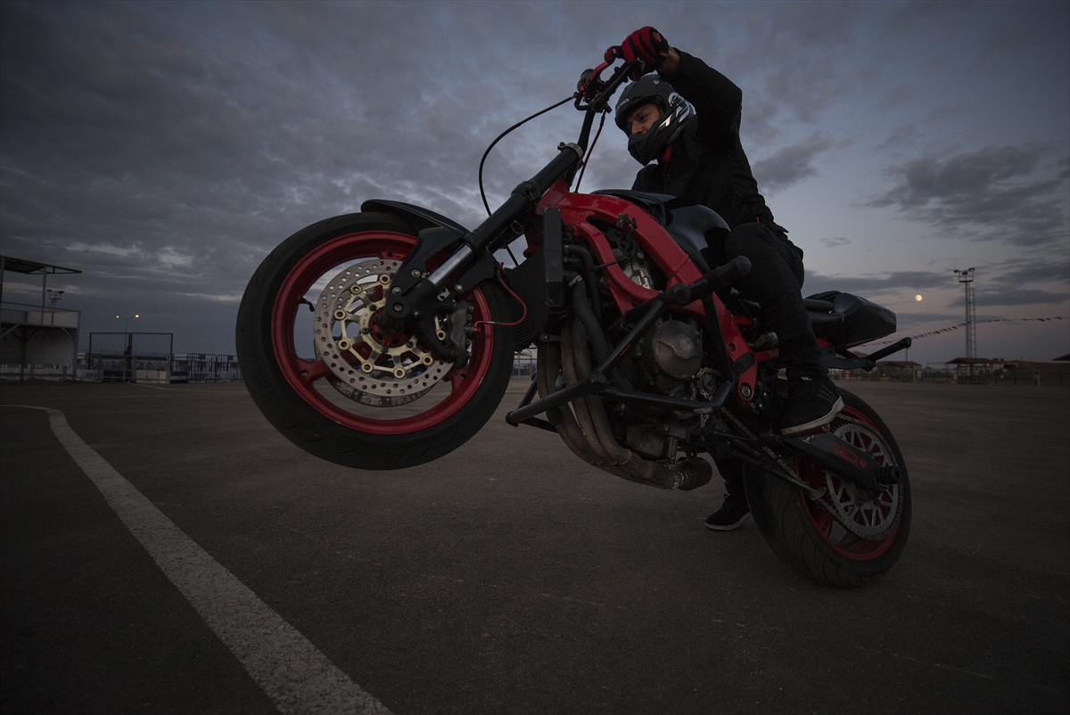 Avrupa Motosiklet Akrobasi Şampiyonası'nda final heyecanı