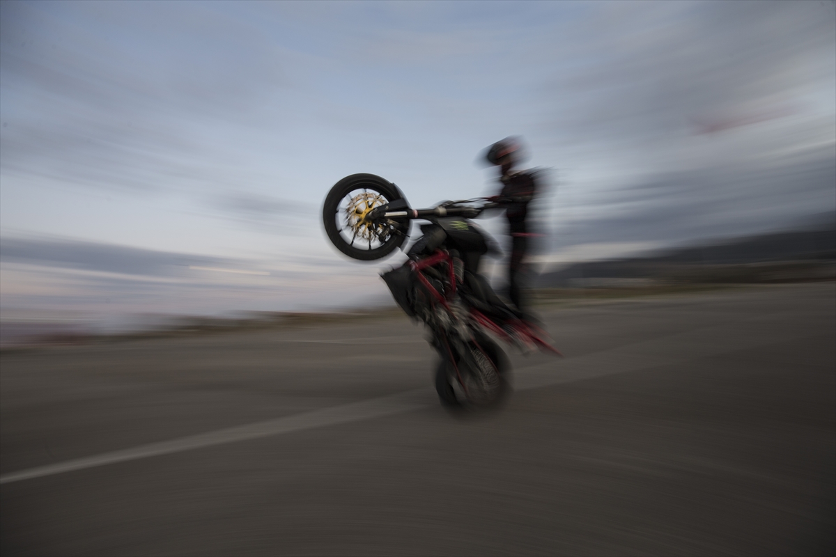 Avrupa Motosiklet Akrobasi Şampiyonası'nda final heyecanı