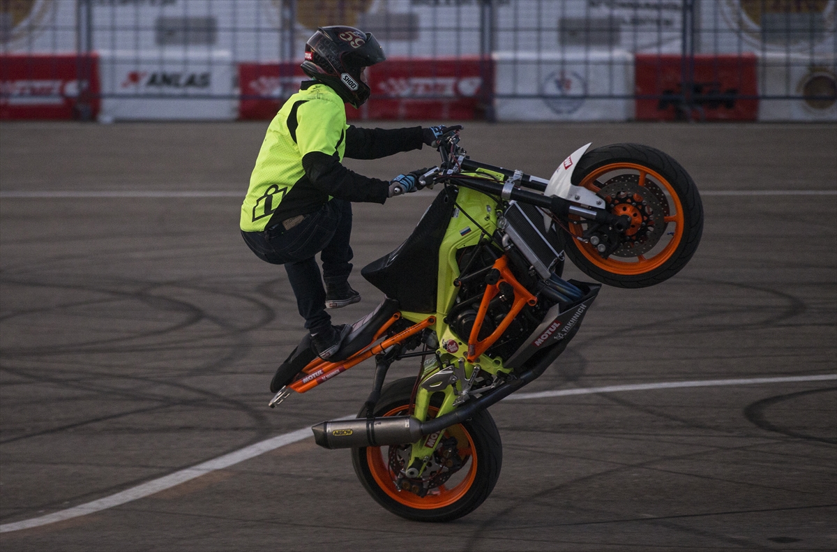 Avrupa Motosiklet Akrobasi Şampiyonası'nda final heyecanı