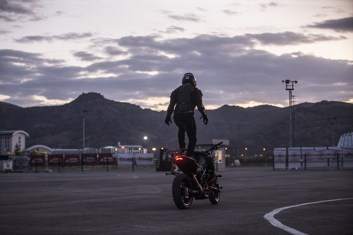 Avrupa Motosiklet Akrobasi Şampiyonası'nda final heyecanı