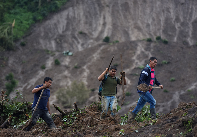 Kolombiya'da heyelanda ölü sayısı 30'a yükseldi
