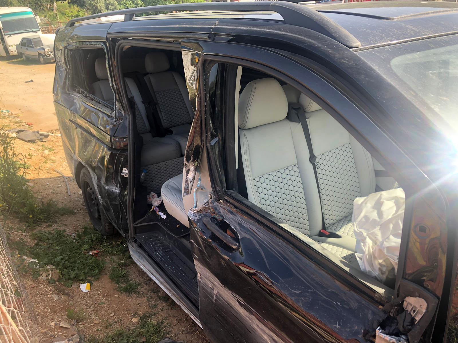 Sural'ın hayatını kaybettiği araç görüntülendi