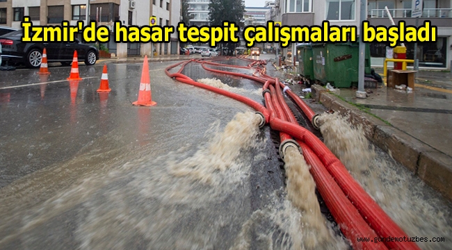  İzmir'de hasar tespit çalışmaları başladı