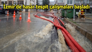  İzmir'de hasar tespit çalışmaları başladı