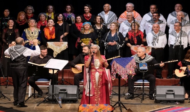 Narlıdereli kursiyerlerden müzik ziyafeti