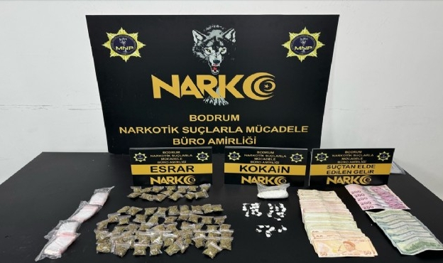 Muğla&#039;da zehir operasyonunda 3 gözaltı!