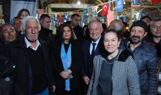 BAŞKAN ÇERÇİOĞLU KARACASU&#039;DA İFTAR PROGRAMINA KATILDI  