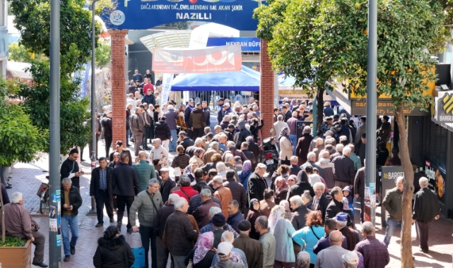 Başkan Çerçioğlu Nazilli’de Ve Çine’de Coşkuyla Karşılandı