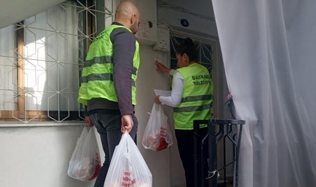 Bayraklı&#039;da Ramazan dayanışması