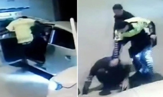 Dur ihtarına uymayan sürücüyü darp etmişti... O polis hakkında soruşturma