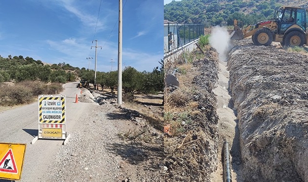İZSU&#039;dan Dikili&#039;ye yeni hayat hattı!