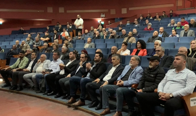 Narlıdere bağımsız belediye başkan adayı Metin Yıldırım İzmir Mahalleler Birliği tarafından düzenlenen kentsel dönüşüm toplantısına katılım sağladı.
