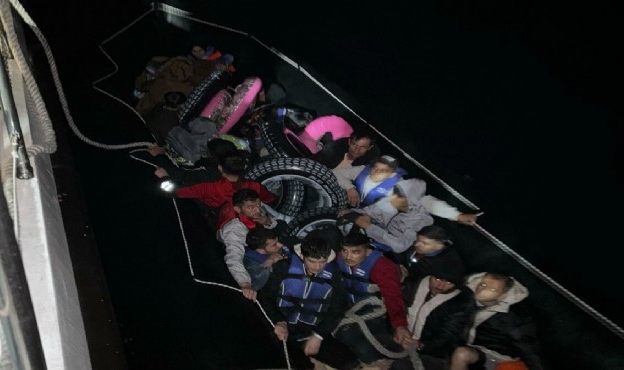 Avrupa hayalleri yarım kaldı... Göçmenler yakalandı!