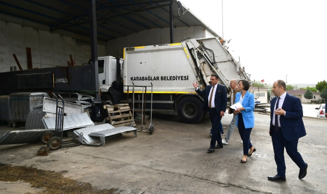 Başkan Kınay Mesaiye Temizlik İşleri Şantiyesinde Başladı:  Burası Bizim Evimiz