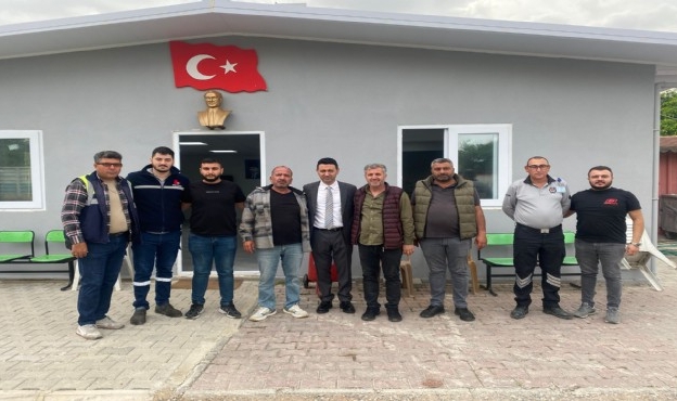 Başkan Önal&#039;dan şantiye ziyareti