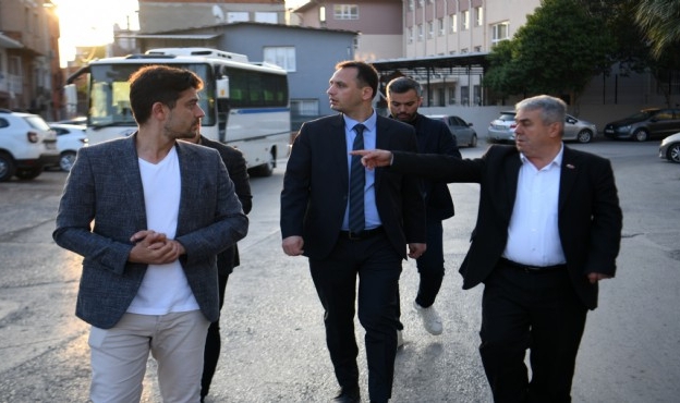 Başkan Eşki sabah mesaisinde... &#039;Erken kalkan yol alır&#039;