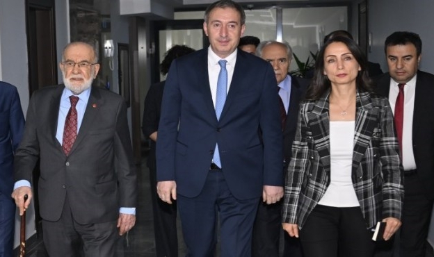 DEM Parti&#039;den Saadet Partisi&#039;ne ziyaret