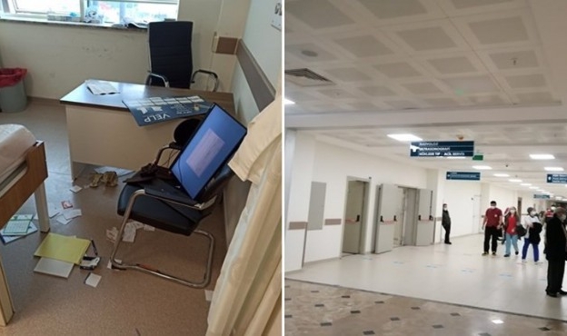 ​​​​​​​Doktor doktoru darbetti: İki taraf da şikayetçi!