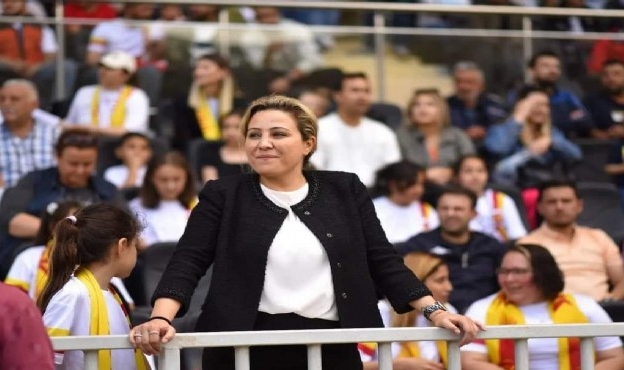 Ege futboluna kadın eli