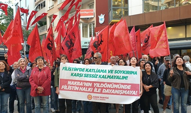 EMEP&#039;ten Filistin halkı ile dayanışma çağrısı!