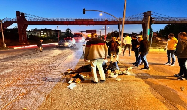 Metrelerce sürüklendiler... Yaşlı çift ölümden döndü!