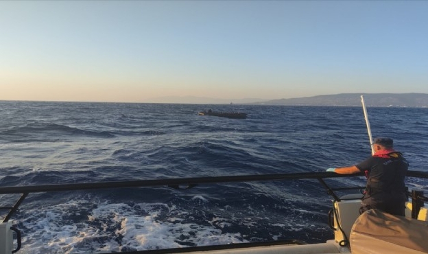 Bodrum&#039;da 57 düzensiz göçmen kurtarıldı