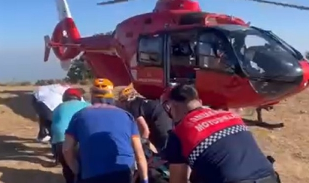 Kuşadası&#039;nda yelken kanat düştü: 1 yaralı