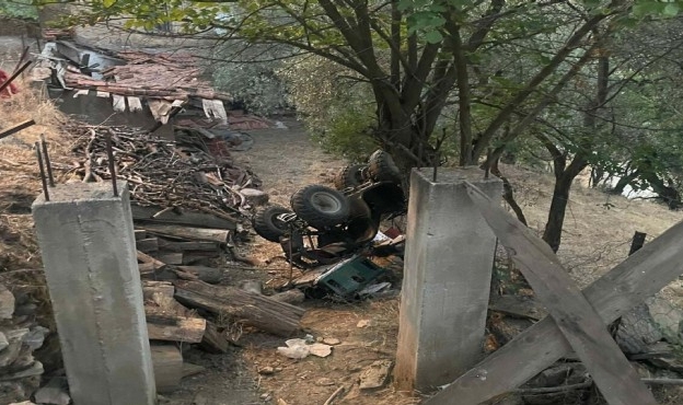 Şarampole can pazarı: ATV sürücüsü hayatını kaybetti