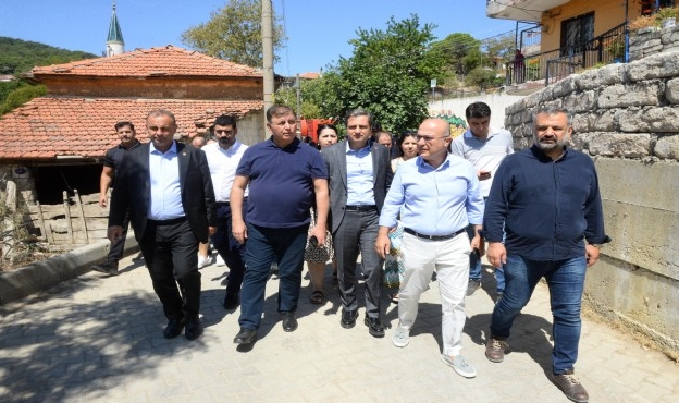 CHP heyeti yangın bölgesinde... Dayanışma vurgusu!