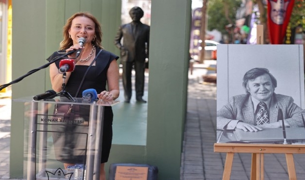 İsmail Sivri heykeli önünde anıldı