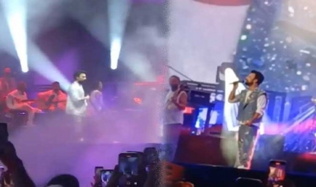 Tarkan&#039;dan sessiz konser: Söyledi ama kimse duymadı