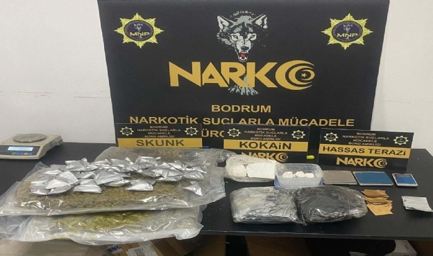 Turizm cennetinde zehir baskını: 5 gözaltı!