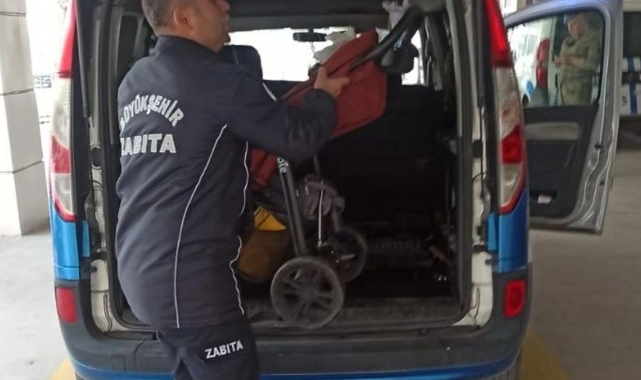 Büyükşehir’in zabıta ekiplerinden küçük çocuğa hızlı müdahale