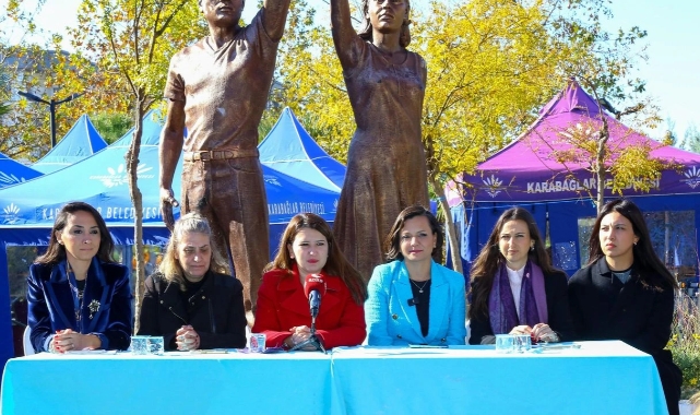 Karabağlar&#039;da kadın dayanışması