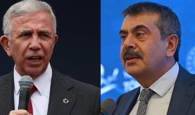 Mansur Yavaş&#039;tan Bakan Tekin&#039;e sert tepki!