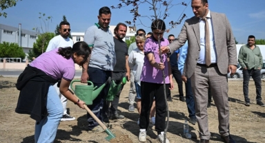 Bornova'da yangının izleri siliniyor!