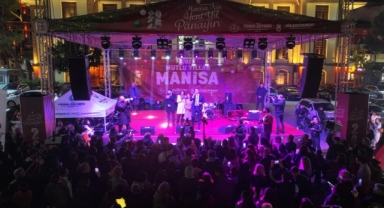Manisa'da yeni yıl coşkusu!