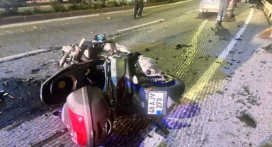 Motosikletlinin acı sonu!