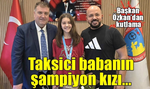 Taksici babanın şampiyon kızı... Yüzmede büyük başarı!