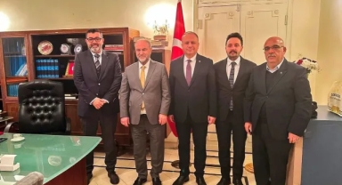 Büyük Birlik Partisi heyetinden Suriye'ye ziyaret