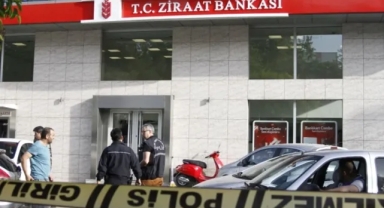 İzmir'de film gibi banka soygunu!